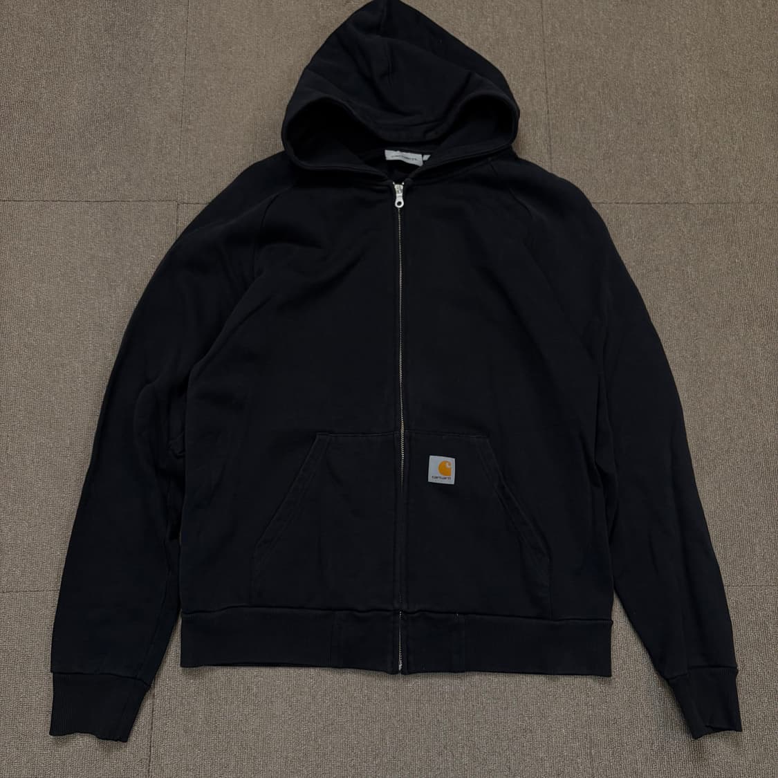 carhartt wip 칼하트 스퀘어라벨 후드집업  상품이미지1