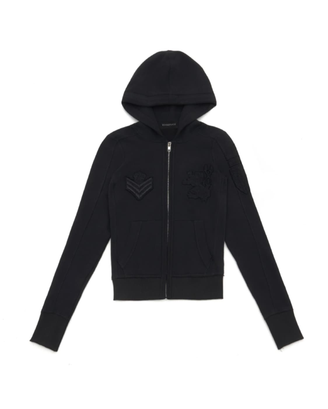 (새제품) 604서비스 ARMY PATCHED HOODIE ZIP(S) 상품이미지2