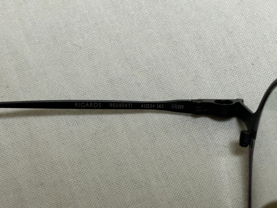 Rigards(리가드즈) RG1924TI 안경 10주년 한정모델 상품이미지6