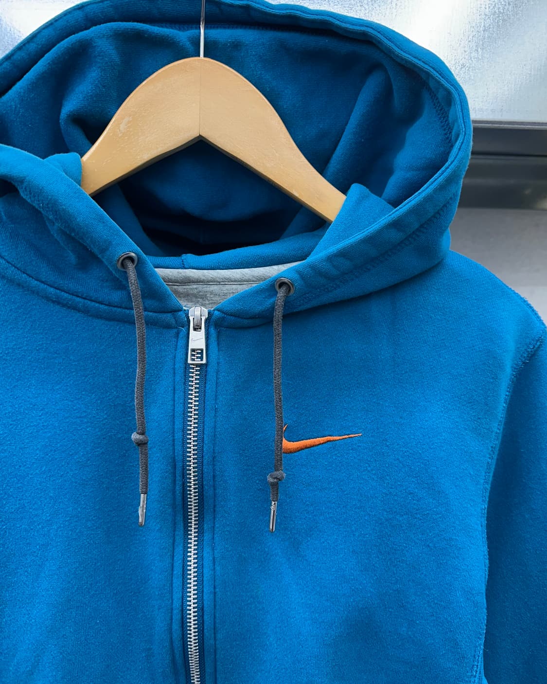 (WOMEN)나이키 크롭 후드집업-M1606 상품이미지3