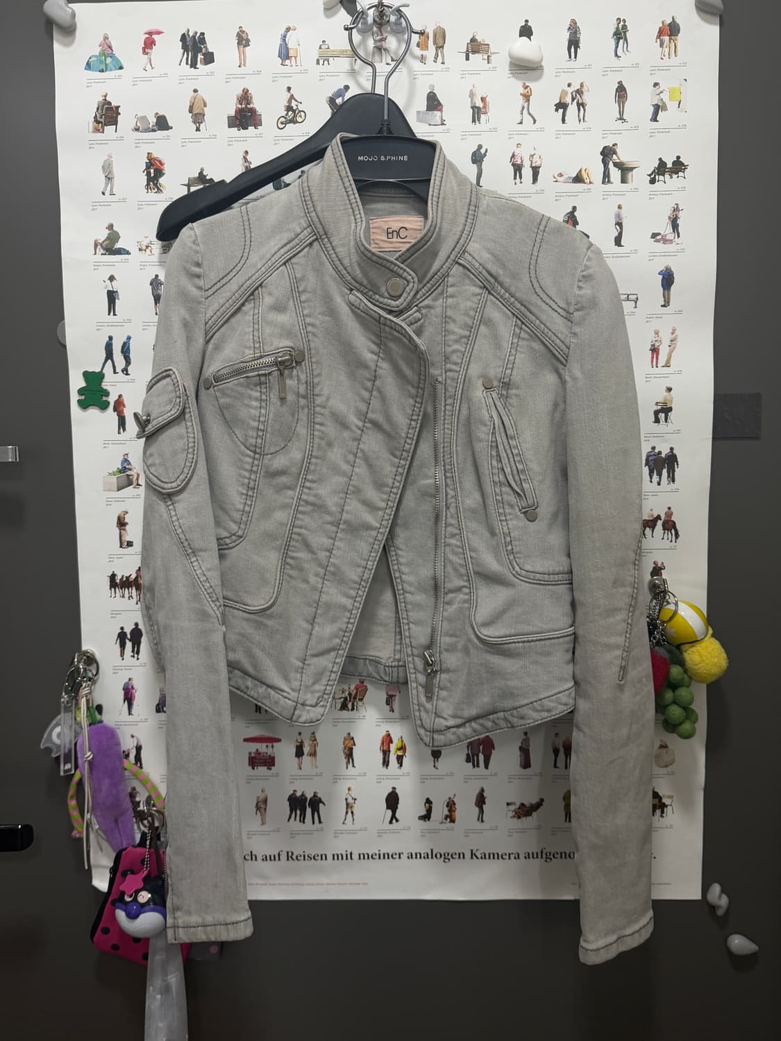 여성용 라이더 자켓 상품이미지1