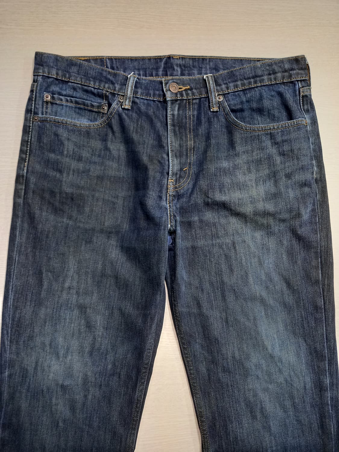 34 리바이스511 워싱 스판 슬림일자진 진청 34-566 상품이미지3