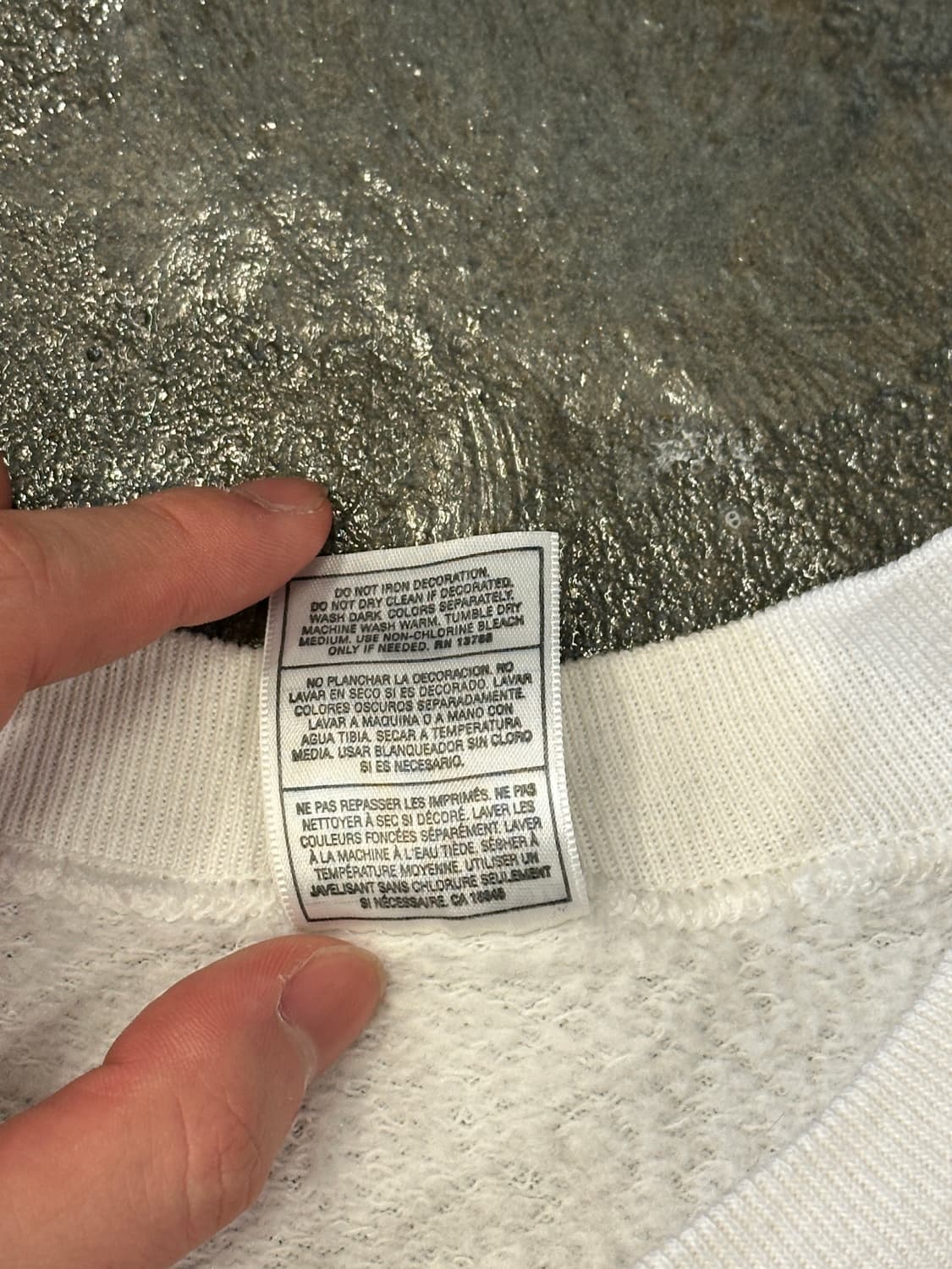 90s 50/50 프룻오브더룸 스웻셔츠 XL 상품이미지6