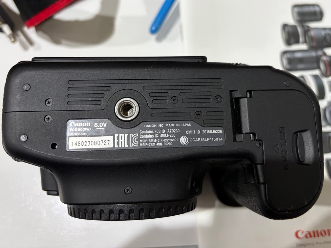 캐논 EOS 80D 카메라 + 렌즈 가방#신품급 상품이미지5