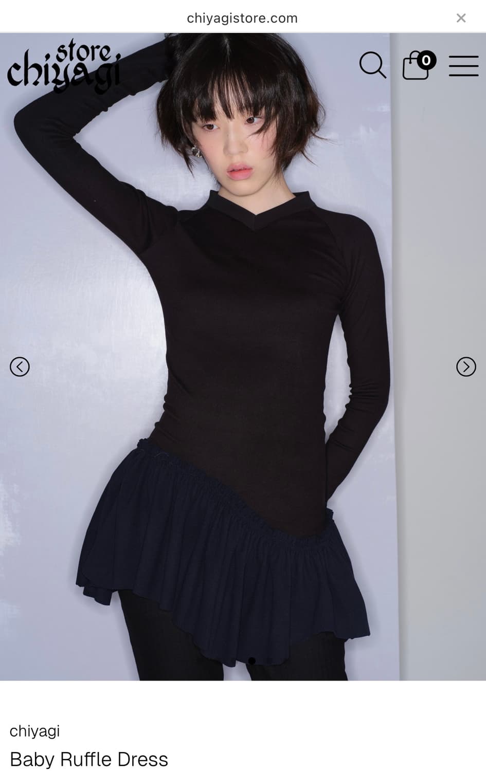 키야기 baby ruffle dress 상품이미지4