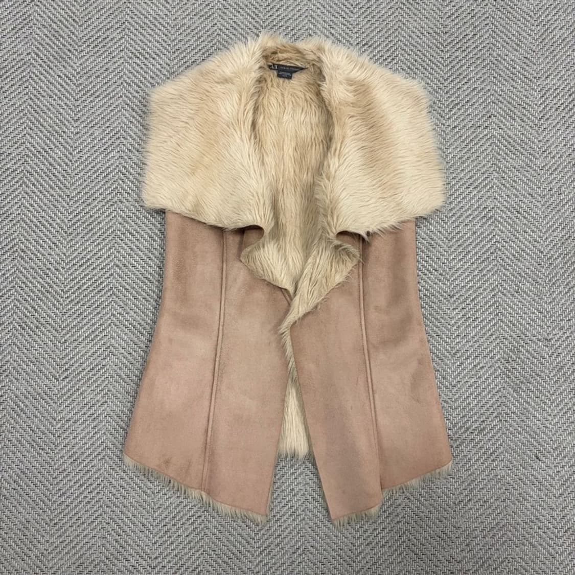 아르마니익스체인지 무스탕 베스트 v2069 상품이미지1