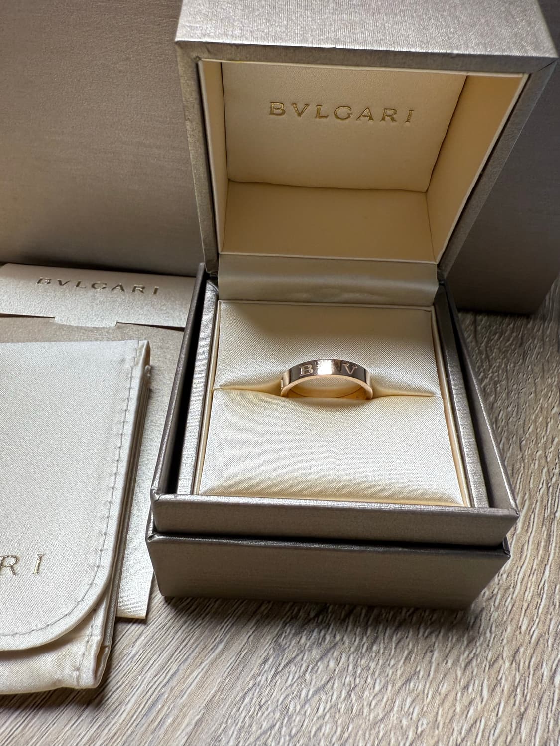 불가리 비제로원 링 로즈골드 54호(한국 14호) 상품이미지7