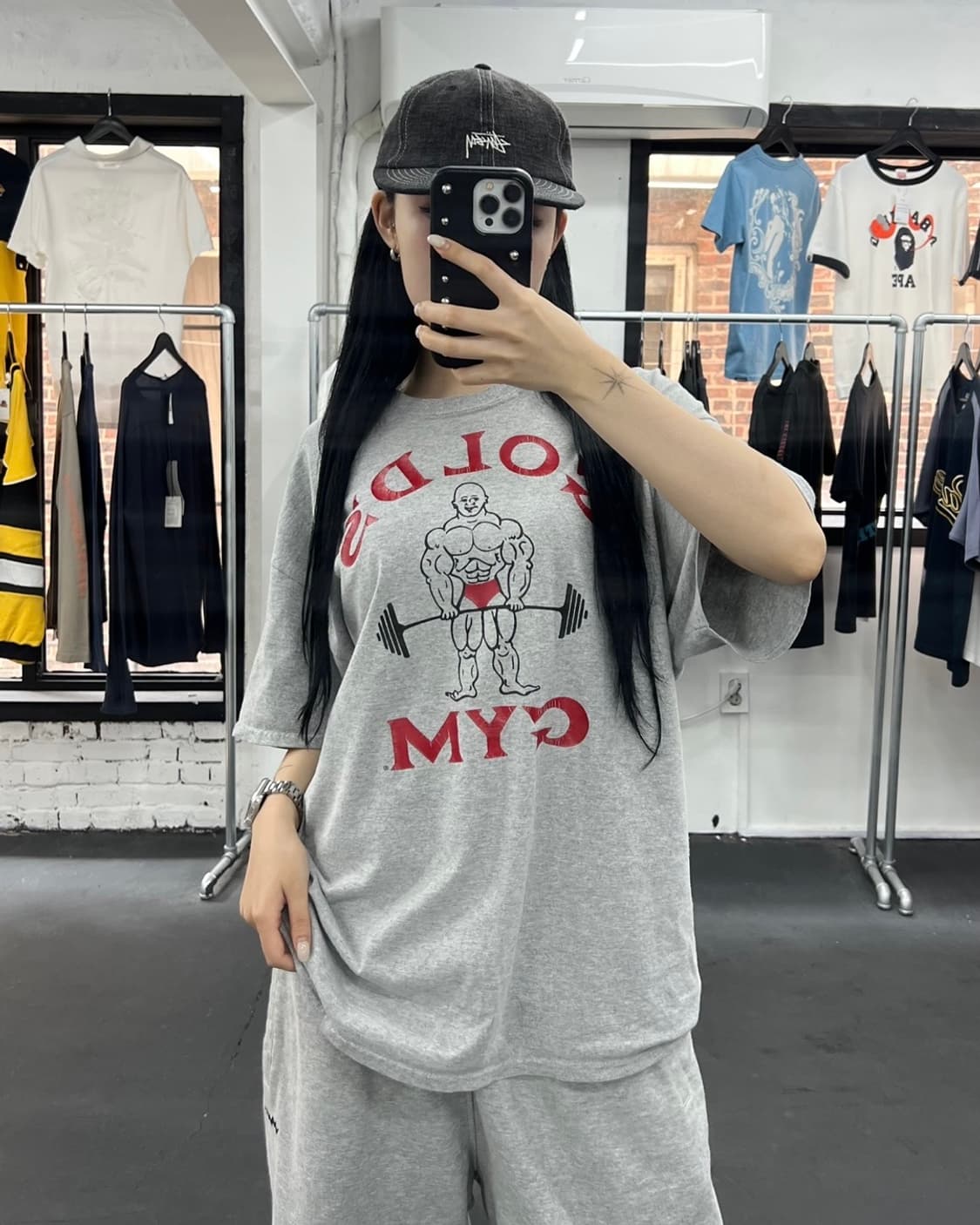 Gold's Gym 프린팅 티셔츠 상품이미지3