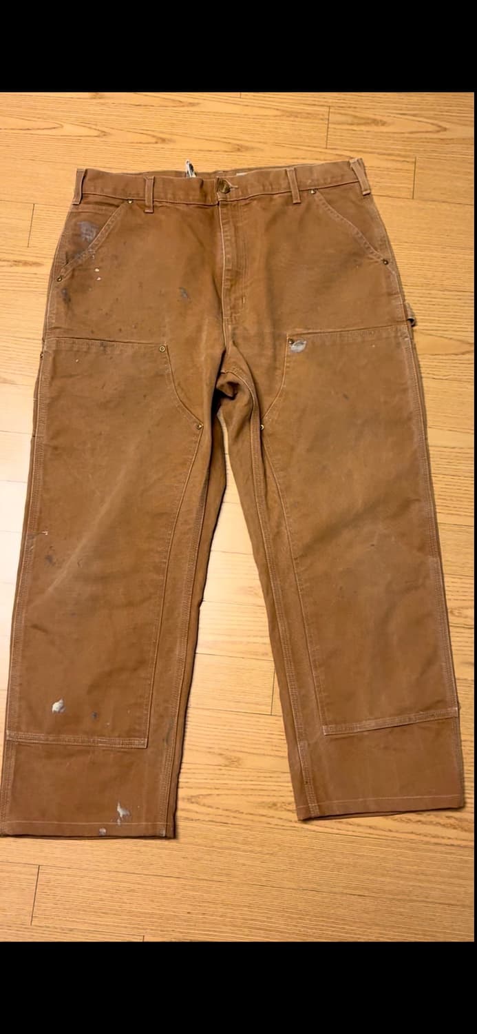칼하트 더블니 팬츠 90s made in usa 상품이미지1