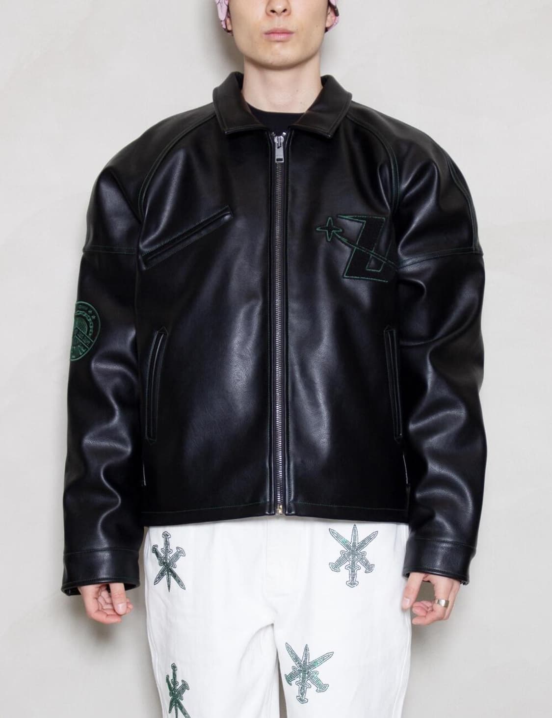 Unknown london 레더자켓 상품이미지1