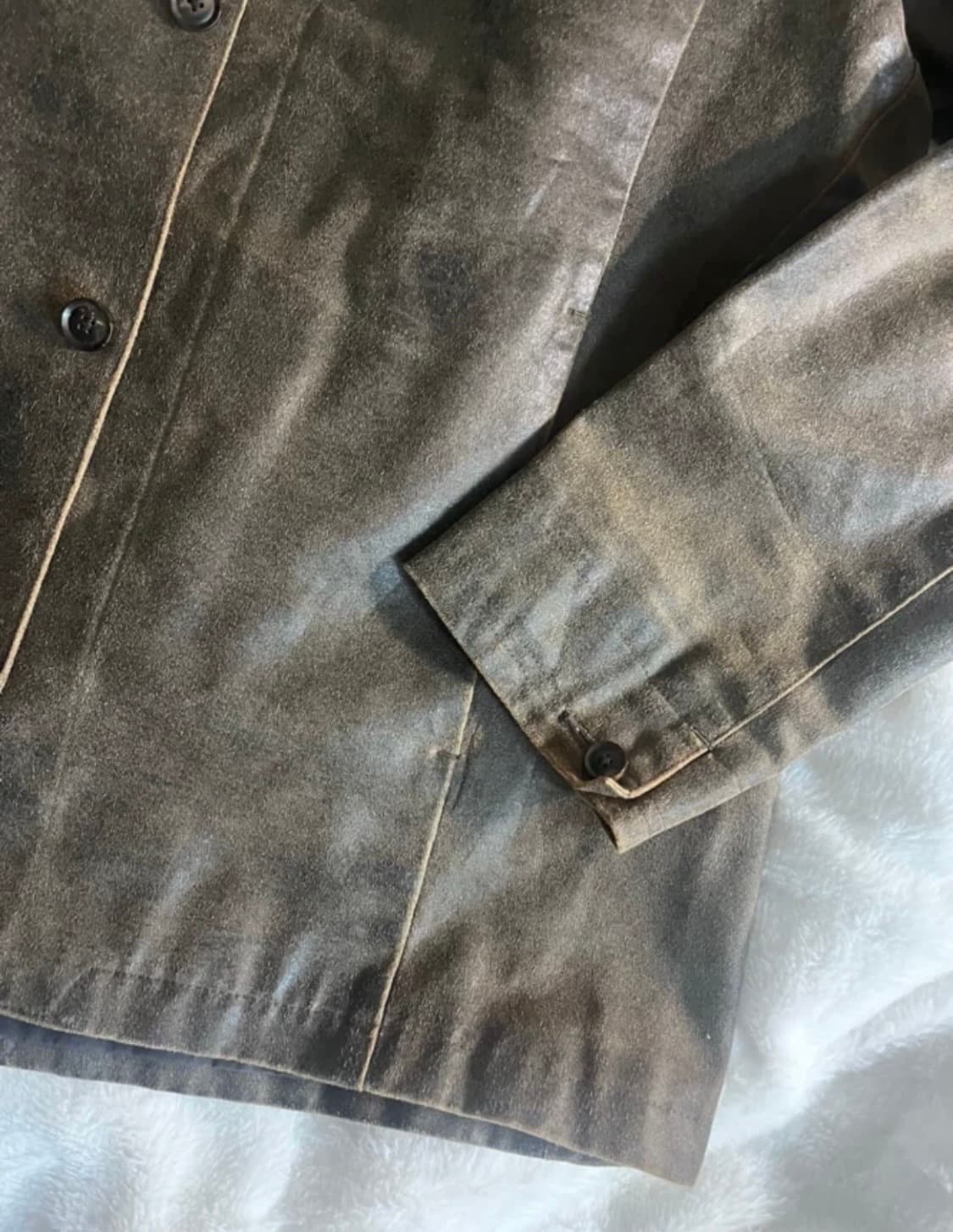 유나이티드애로우즈 블루라벨 브라운 레더 자켓 상품이미지3