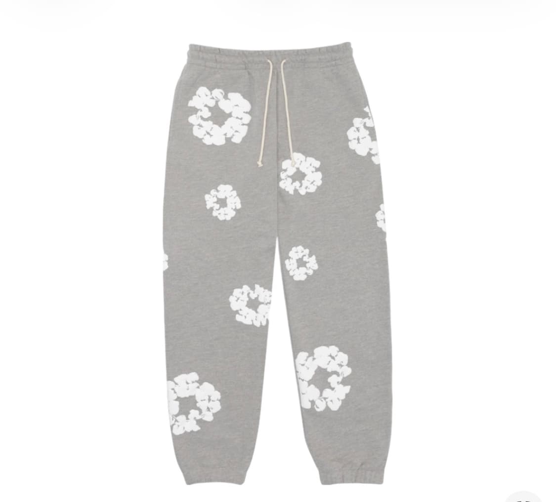 데님티어스 더 코튼 리쓰 스웨트팬츠 그레이 상품이미지1