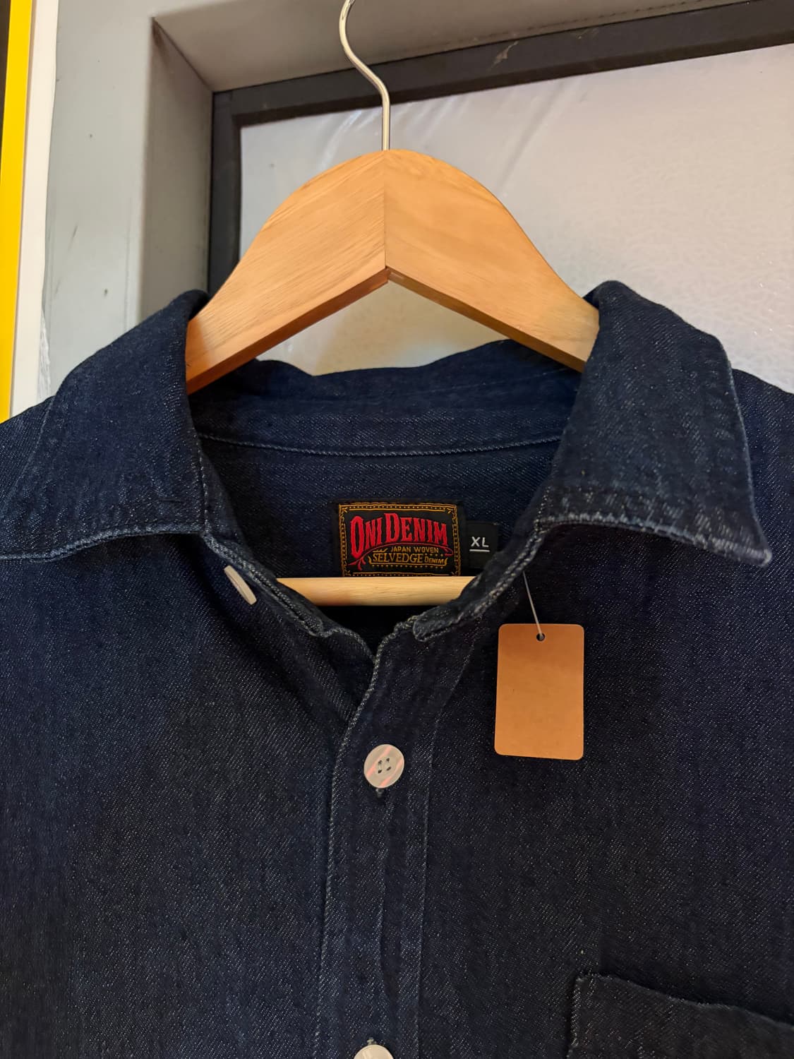 oni denim 오니 데님 자수 셔츠 상품이미지6