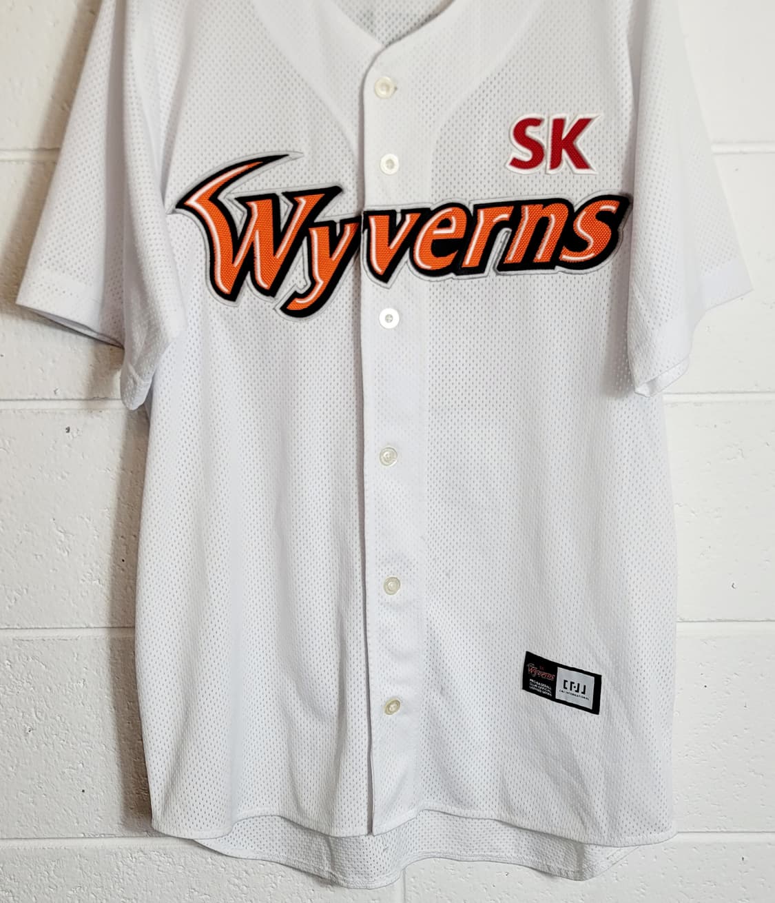 [미사용] SK와이번스 왕조시절 홈 유니폼 No.29 김광현 마킹 판매 상품이미지4