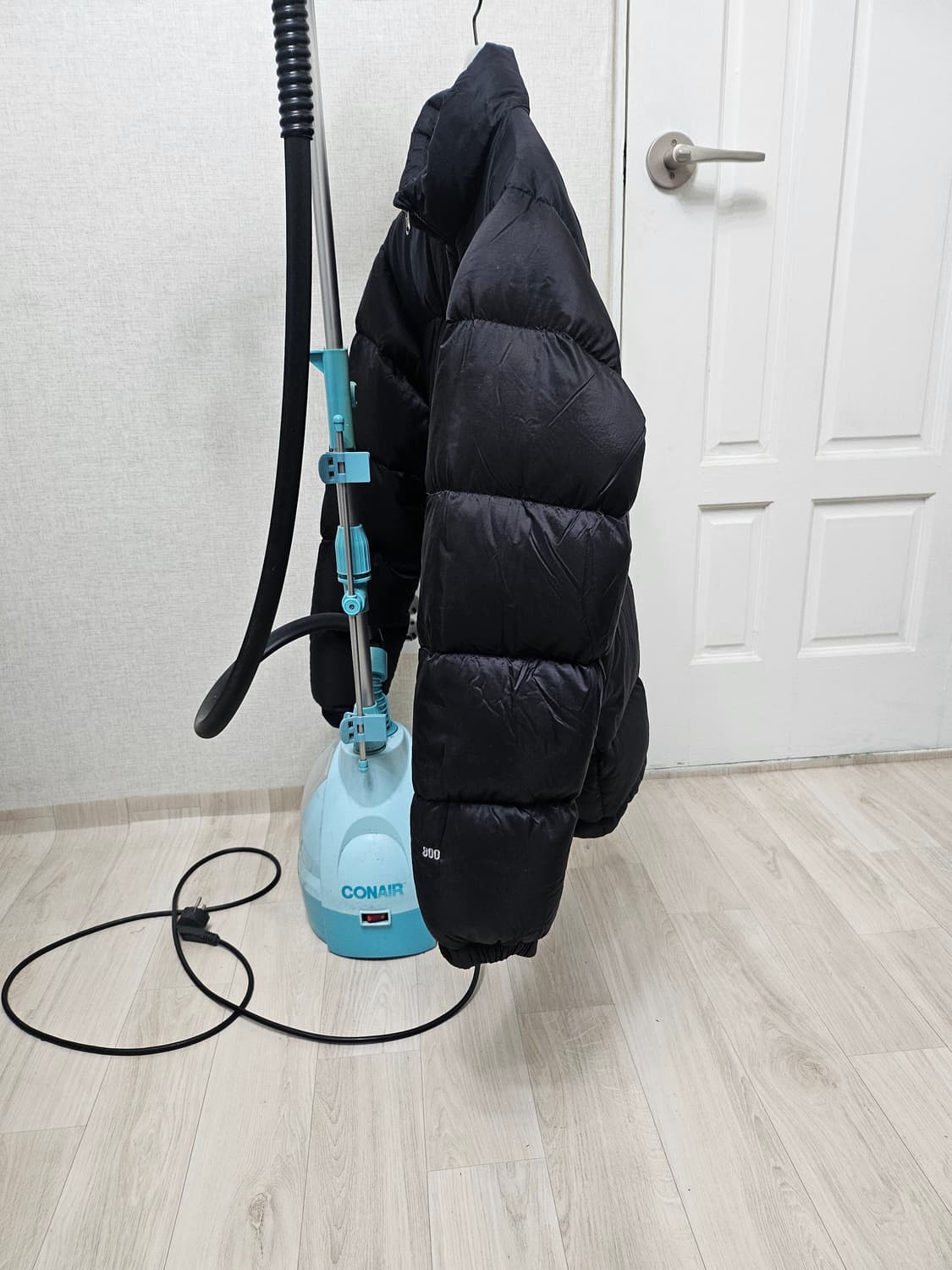 (95~100)M☆초대장급☆노스페이스 800써밋 로체 [블랙]구스다운패딩 상품이미지5