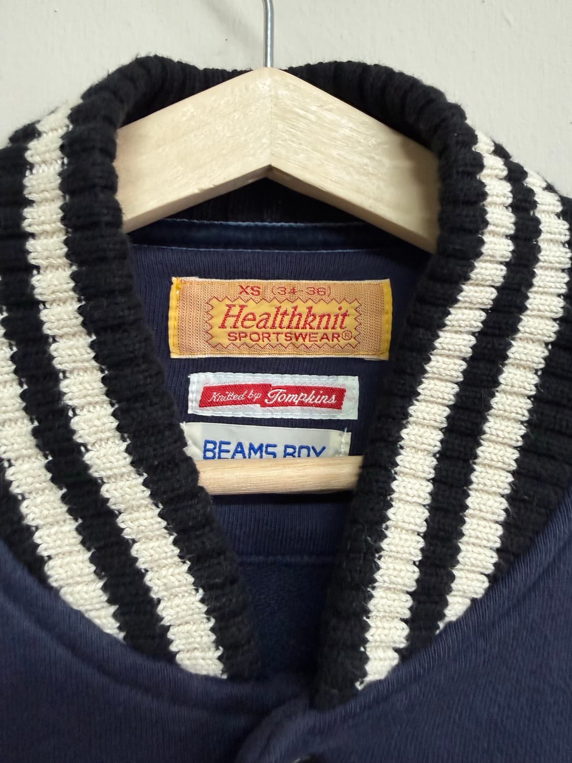 Beams X healthknit 스웨트 자켓  상품이미지2