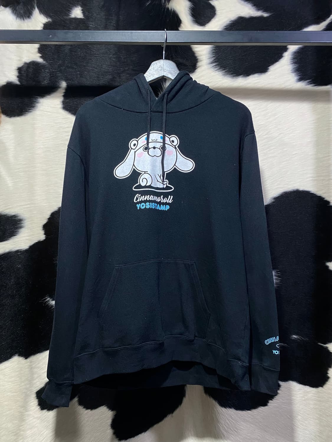 Sanrio 시나모롤 프린팅 후드티 상품이미지2