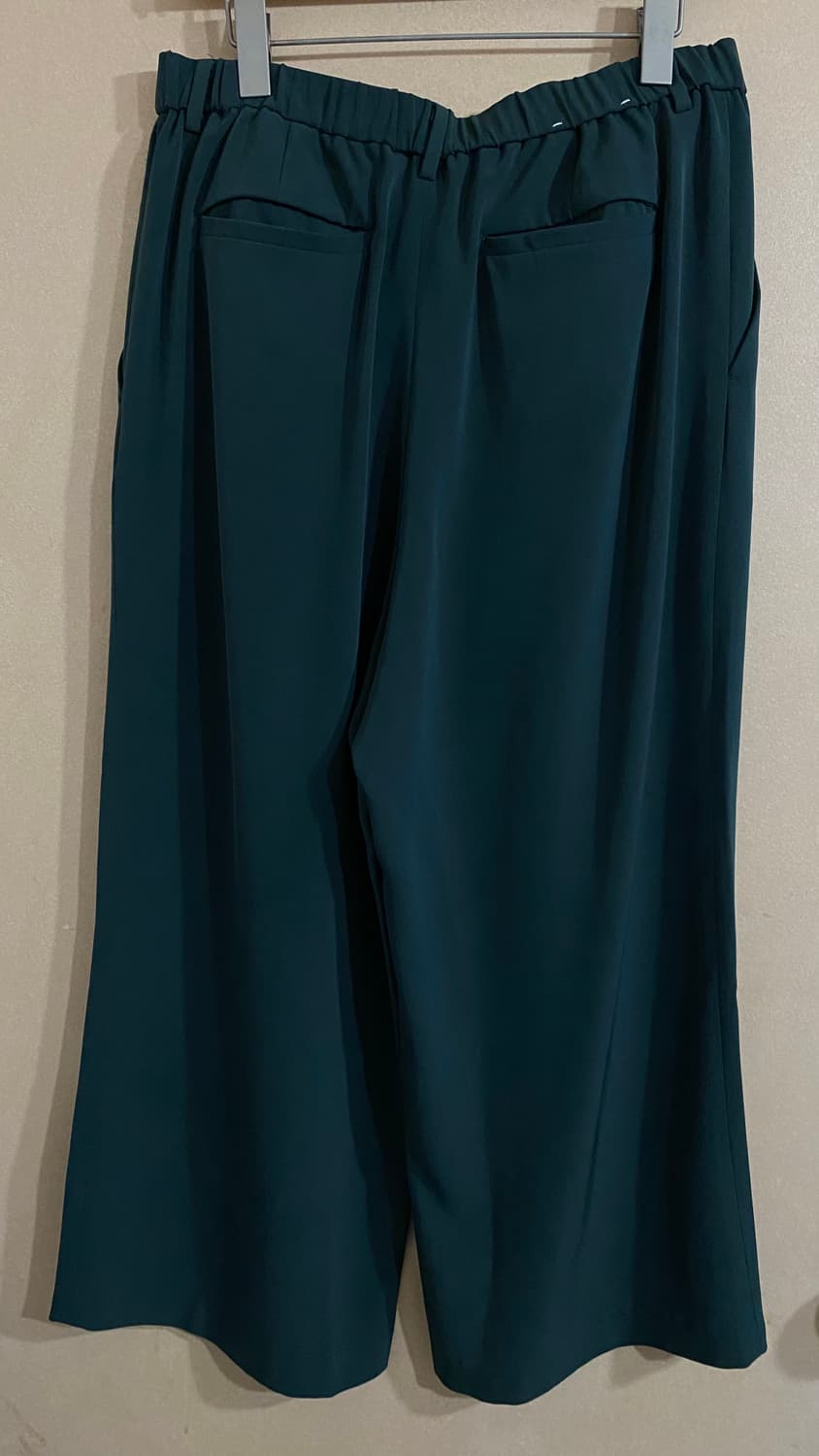 Pintuck Wide Slacks (Forest) 상품이미지4