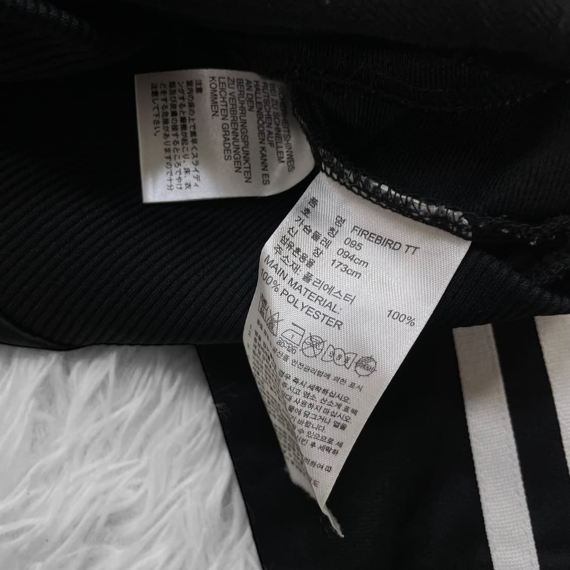 아디다스 파이어버드 트랙탑 져지 블랙 상품이미지6