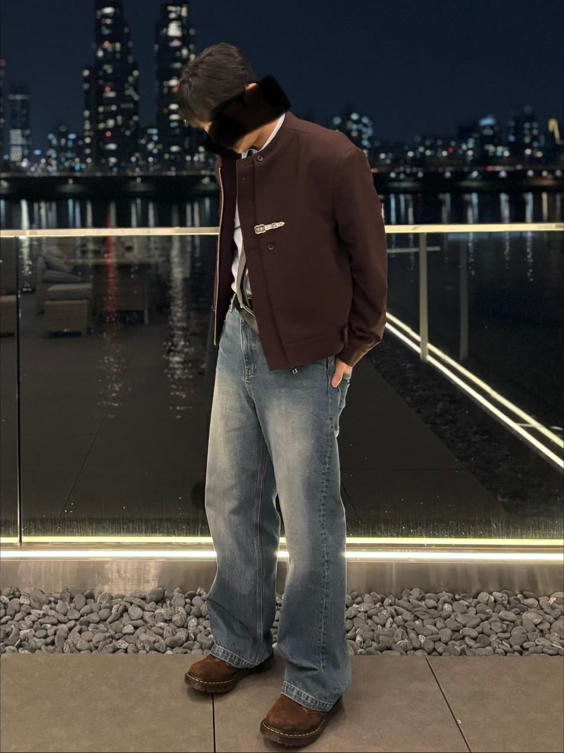 웨이비니스 Ebb Layered Wool Racer Jacket 상품이미지5