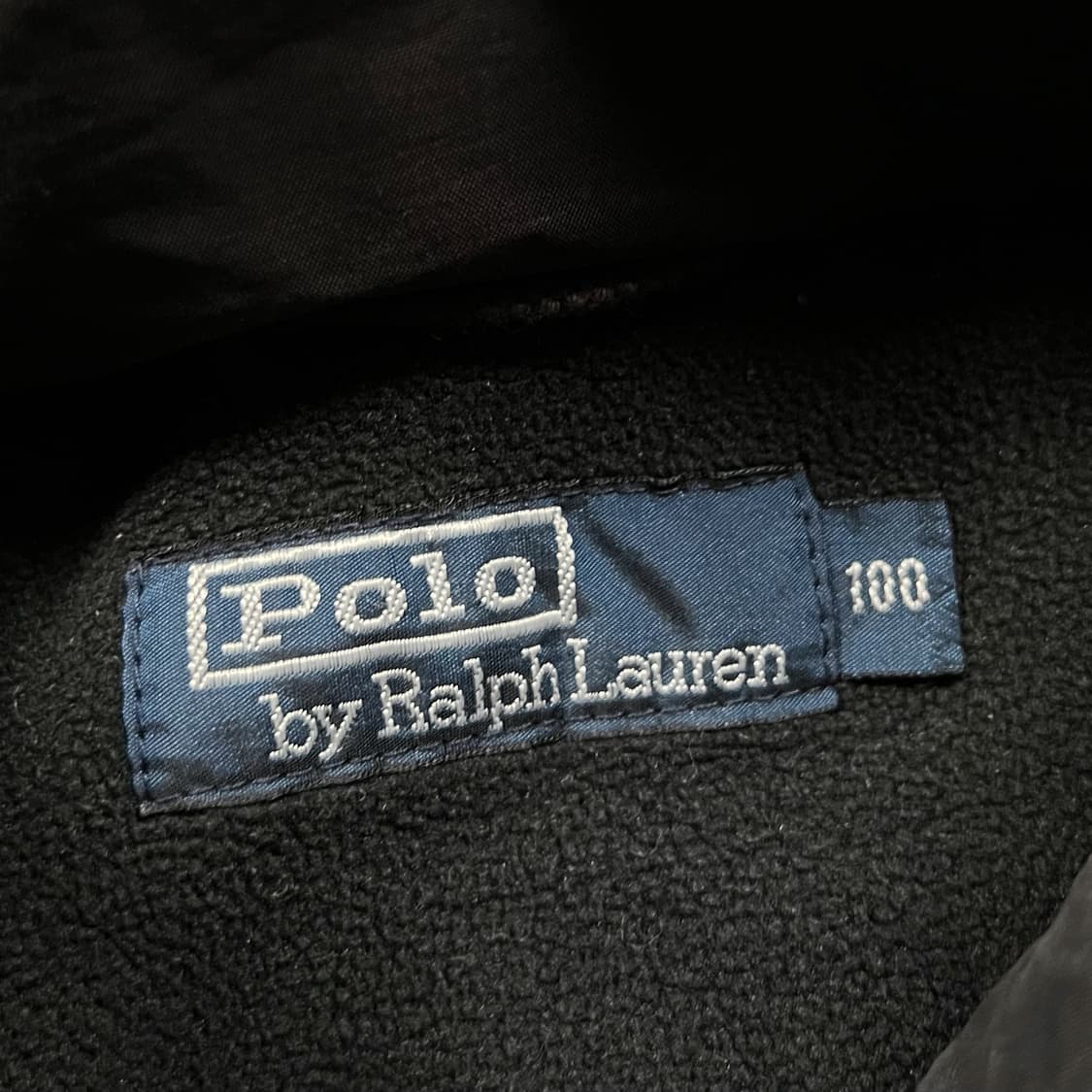 폴로 마운틴 블랙 코튼 점퍼 자켓 상품이미지5