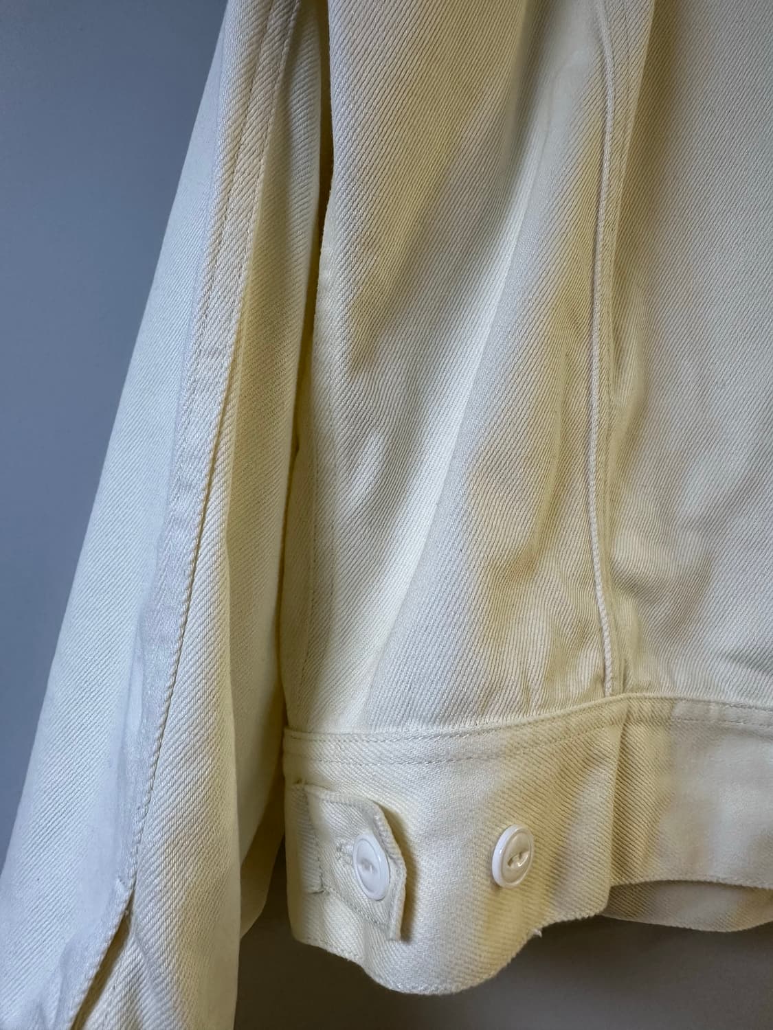 (바독)(44)111ST 크리스탈 크림 라이트 트윌 웨스턴 자켓 상품이미지6