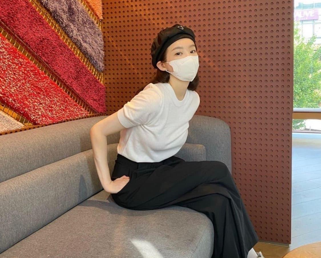 프라다 리나일론 뉴스보이캡 상품이미지1
