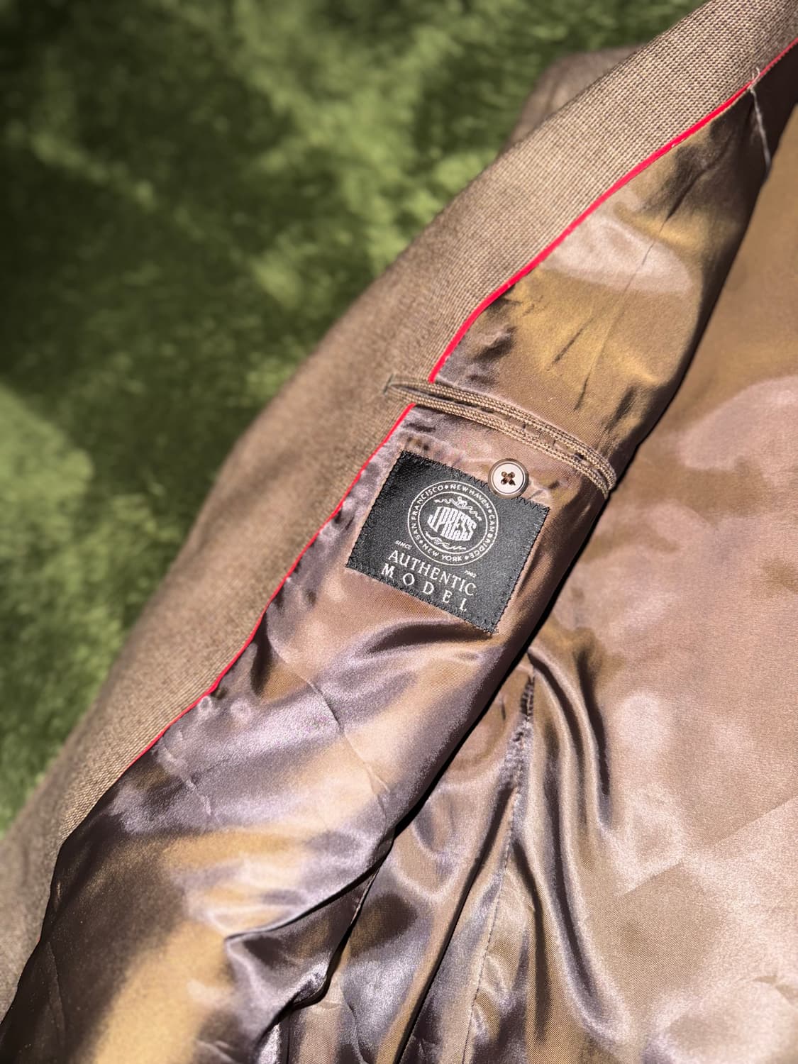 JPRESS 제이프레스 MADE IN JAPAN 샵 오더 블레이저 자켓 상품이미지5