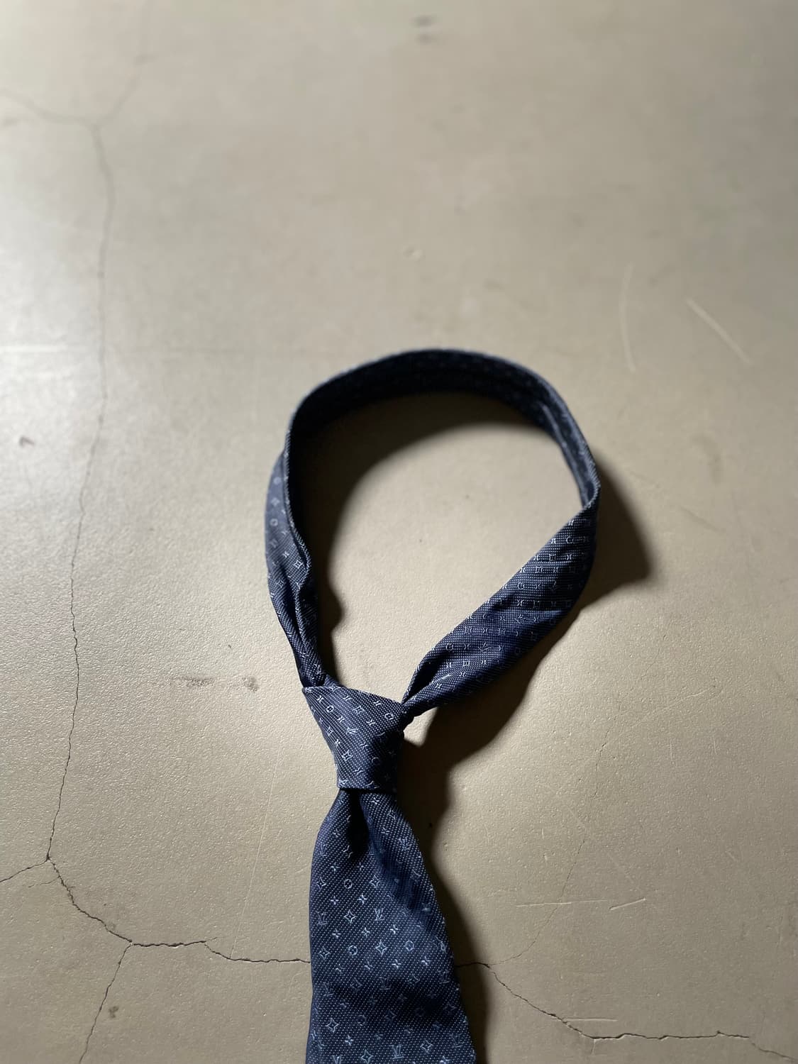 Louis Vuitton Monogram Pattern Silk Tie 상품이미지1