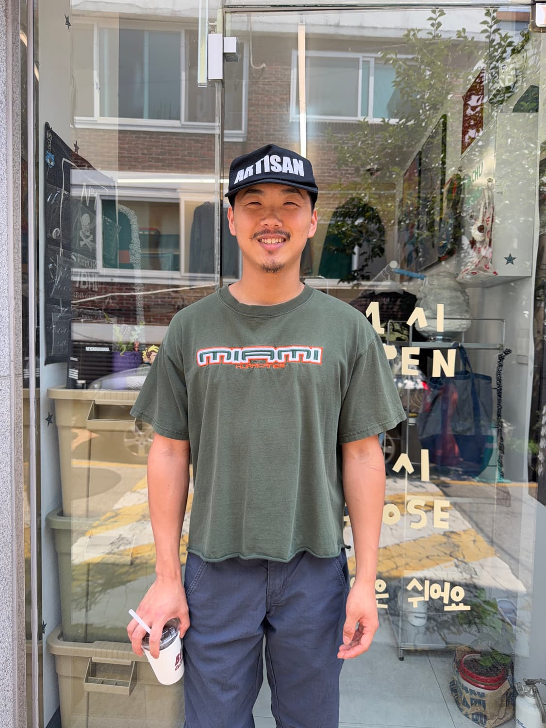 GILDAN MIAMI cutting Tee 상품이미지5