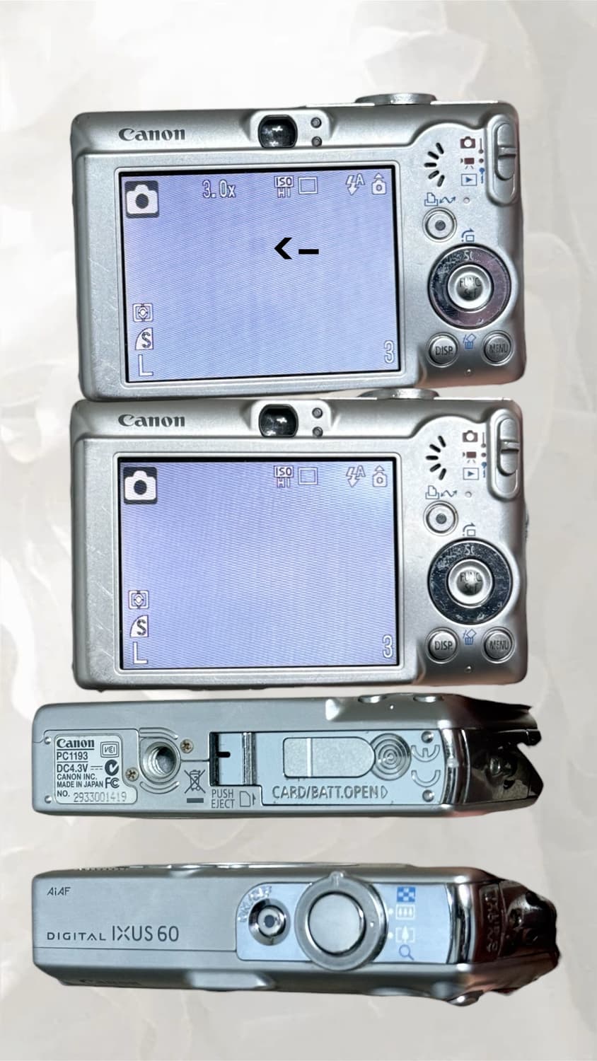 캐논 IXUS 60 디카 익시 익서스 IXY 70 캠코더 /소니 니콘 상품이미지2