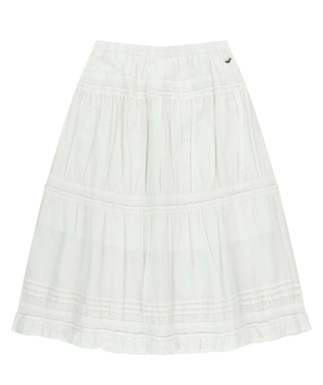 코이세이오 셔링 미디 스커트 상품이미지1