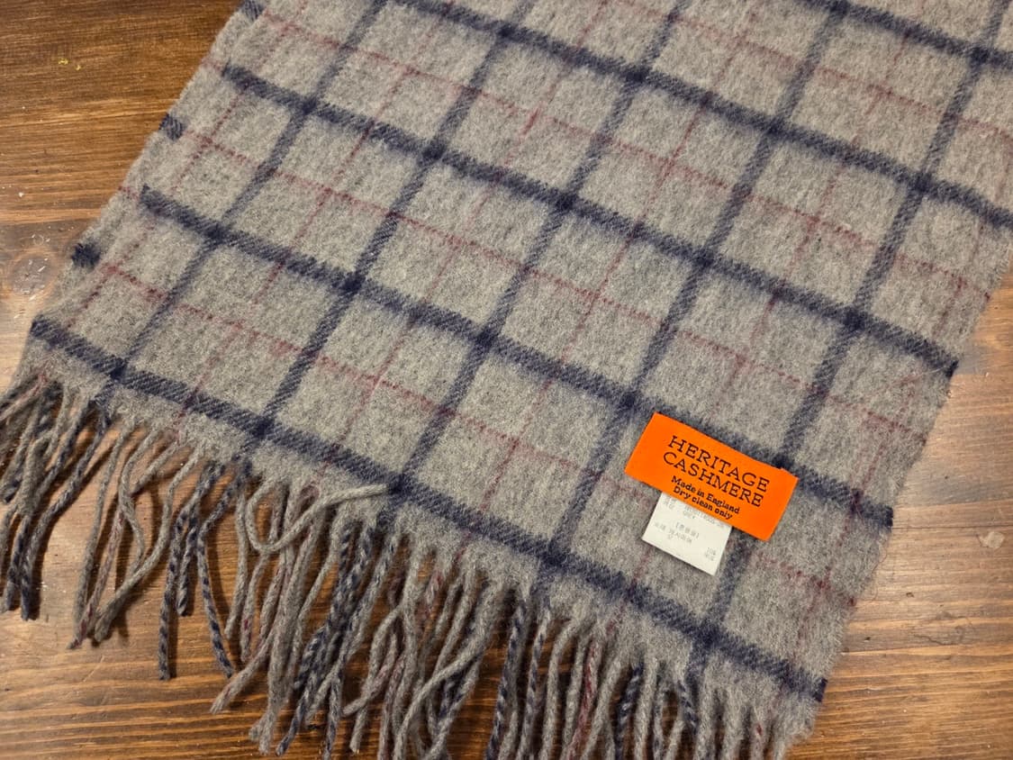헤리티지 캐시미어 머플러 상품이미지6