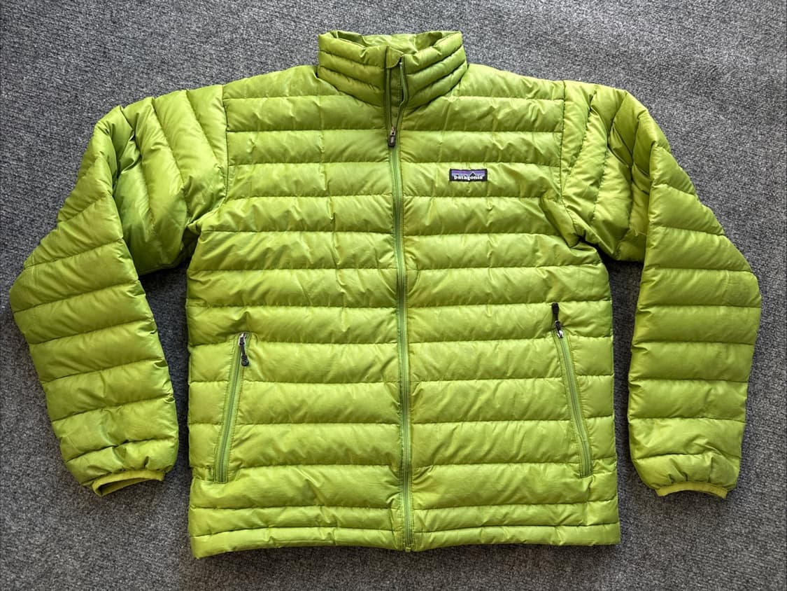파타고니아 멘즈 경량패딩 라임 상품이미지1
