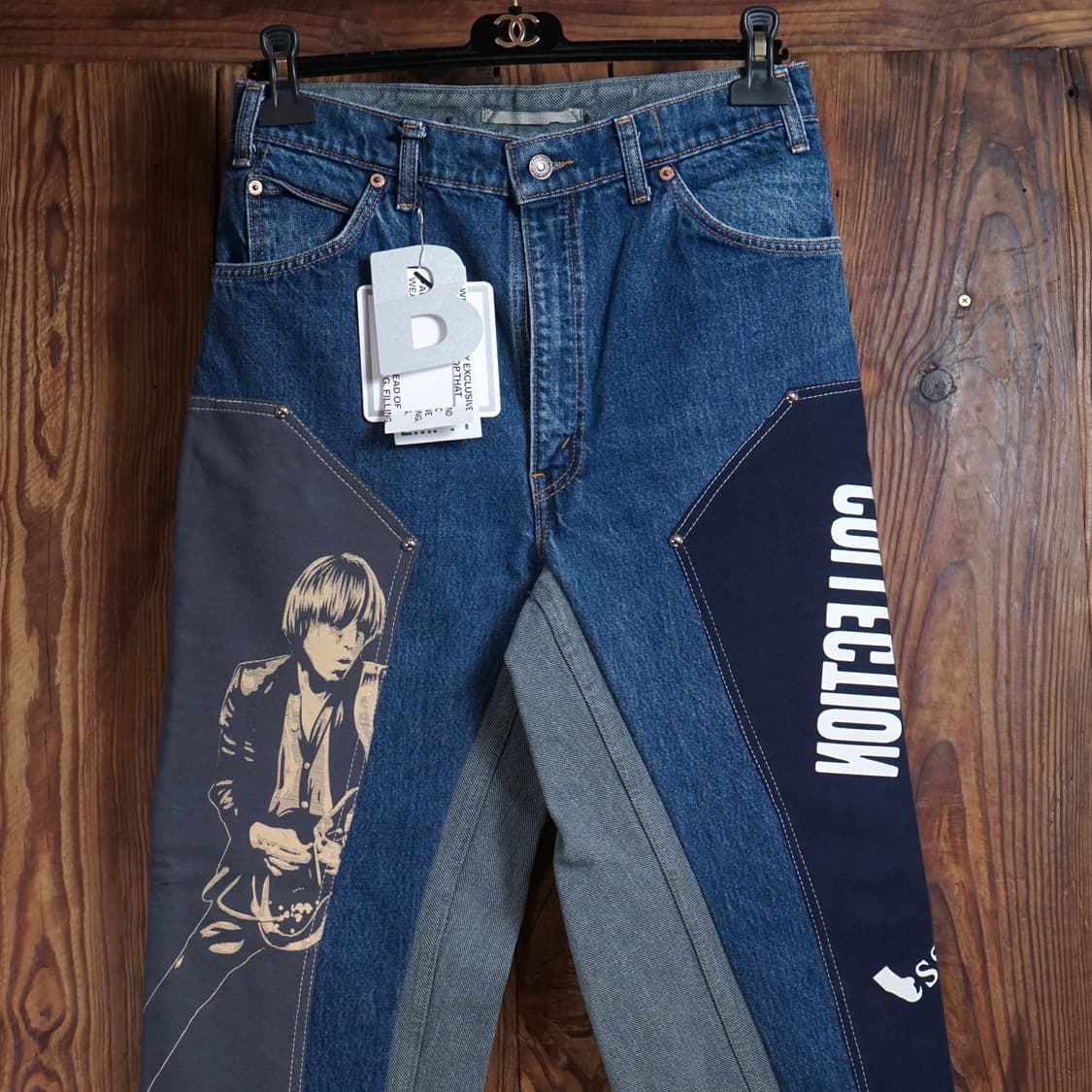 BODYSONG 도킹 데님 팬츠 새상품 상품이미지1