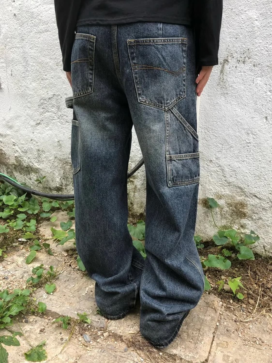 새거)워크데님카펜더 팬츠 바지s 보헤미안서울 ootj 미스치프 코이세이오 상품이미지8