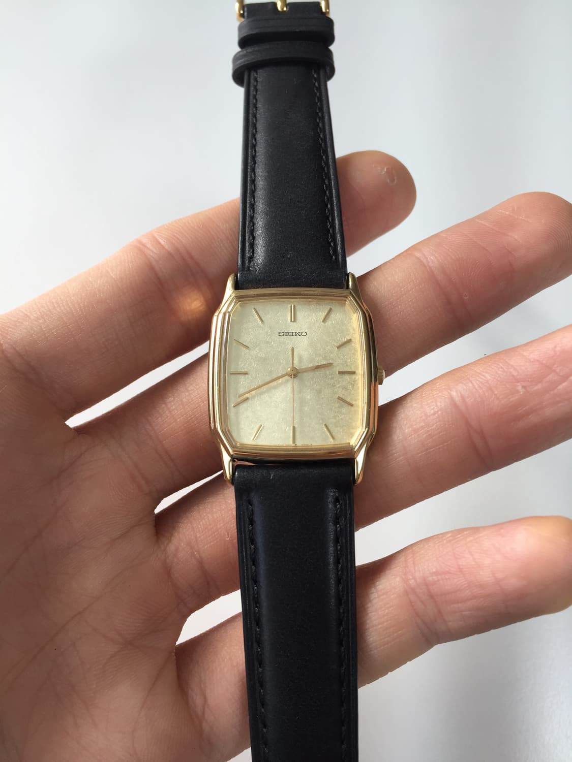 90s seiko square gold quartz 상품이미지1