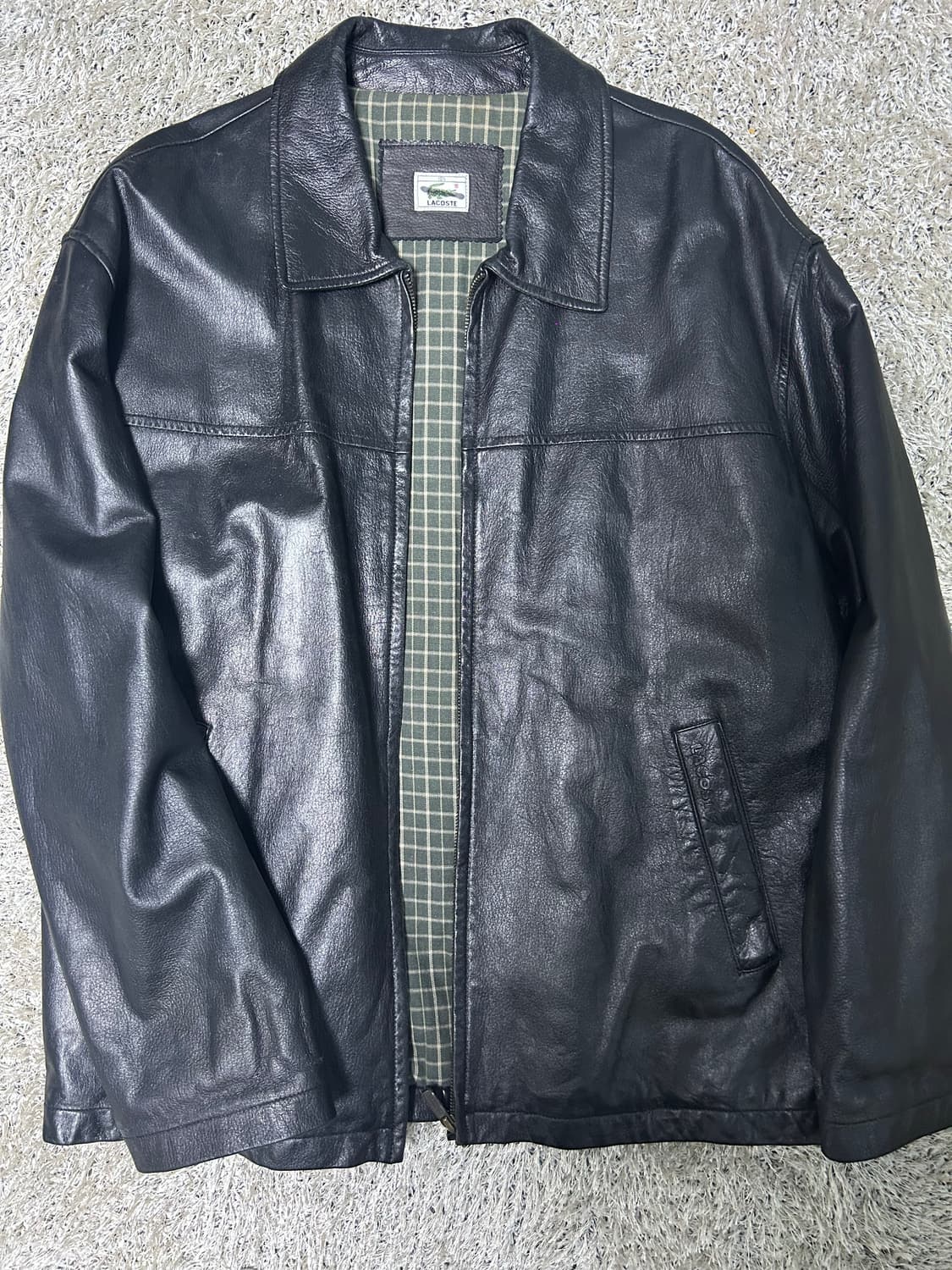 라코스테 양가죽 자켓 105-110 상품이미지1