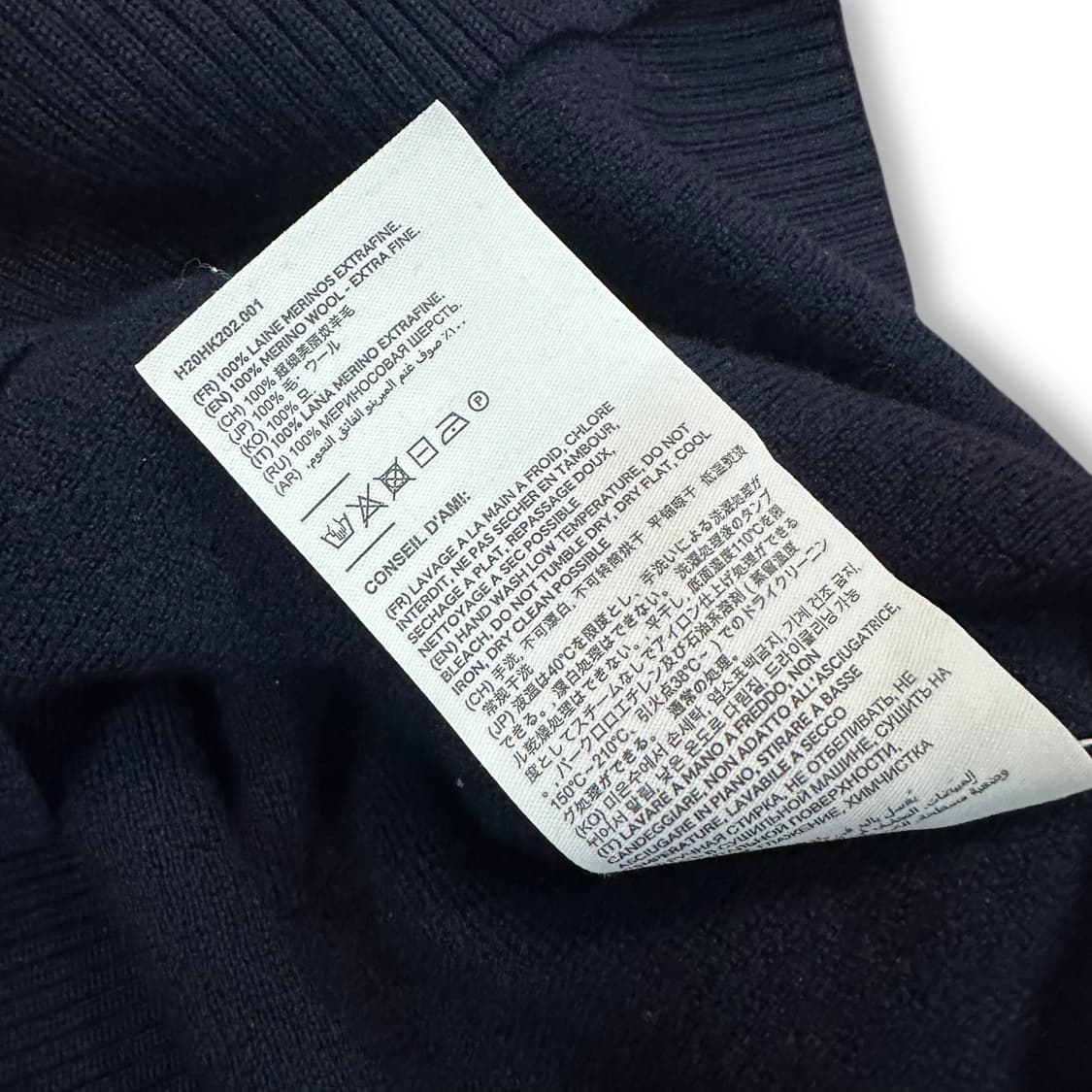 아미 터틀넥 니트 상품이미지8