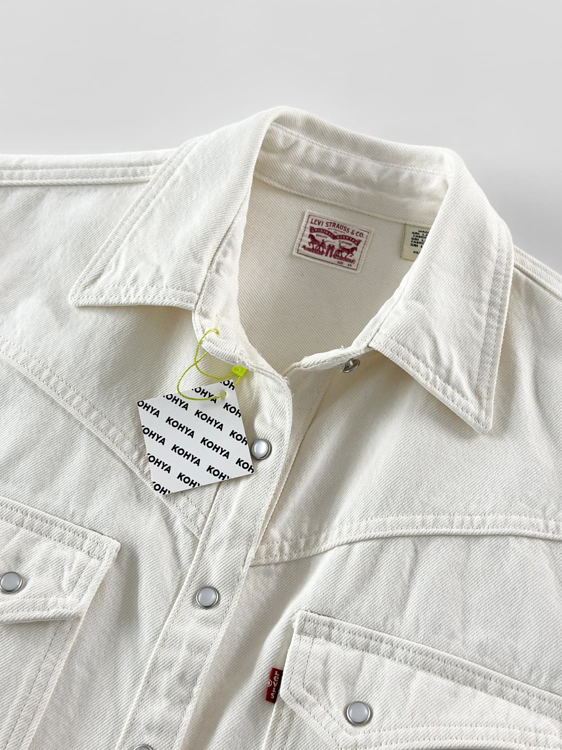 빈티지 리바이스 웨스턴 무드 셔츠 상품이미지4