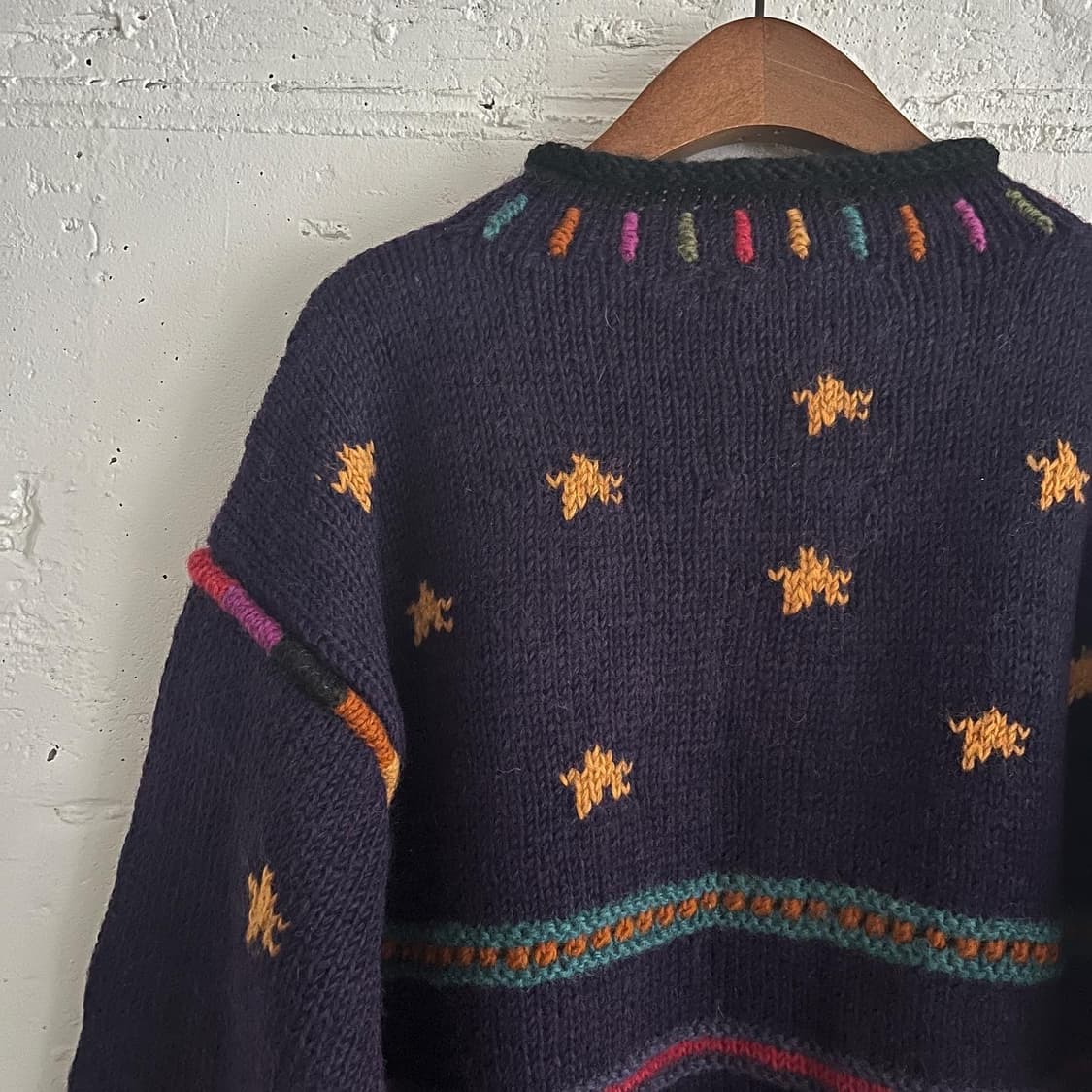 made in nepal  🌌 밤하늘의 별 가디건 상품이미지6