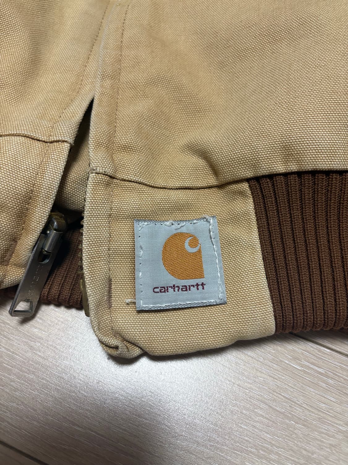 (XL) 칼하트 J13 산타페 베이지 봄버 자켓 상품이미지7