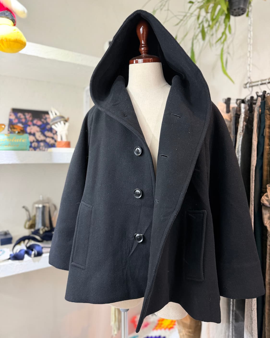 Y's 요지 야마모토 후디드 울 자켓 상품이미지8