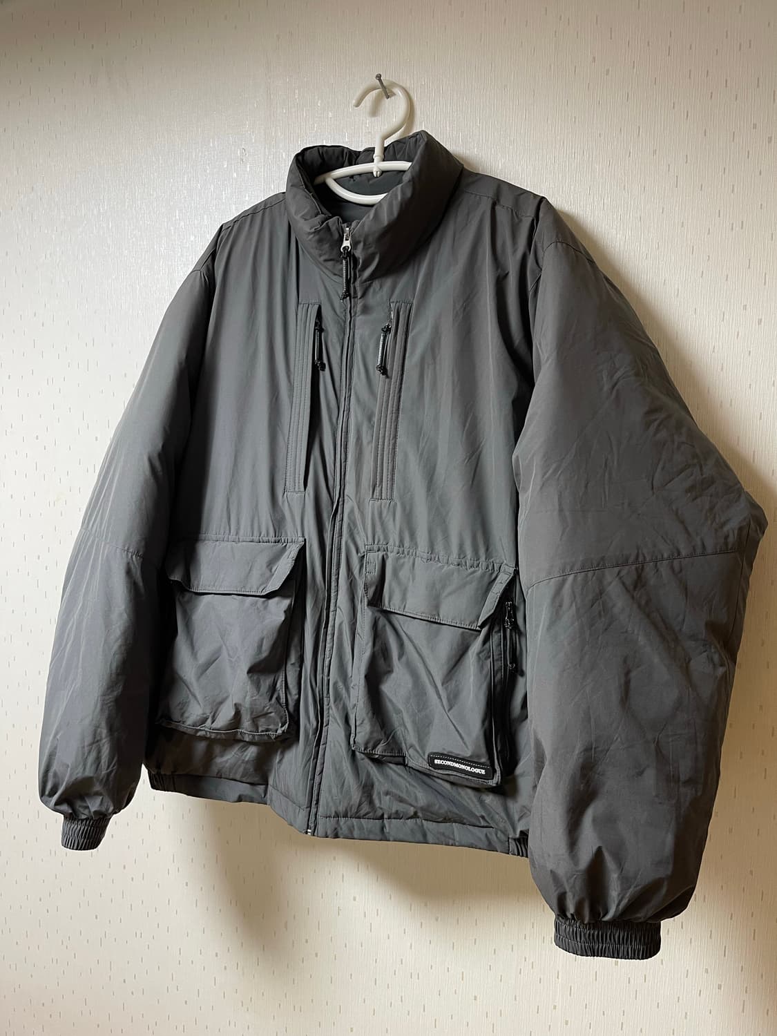 세컨모놀로그 커스텀어클락 에어포스 덕다운 패딩자켓 XL 상품이미지3