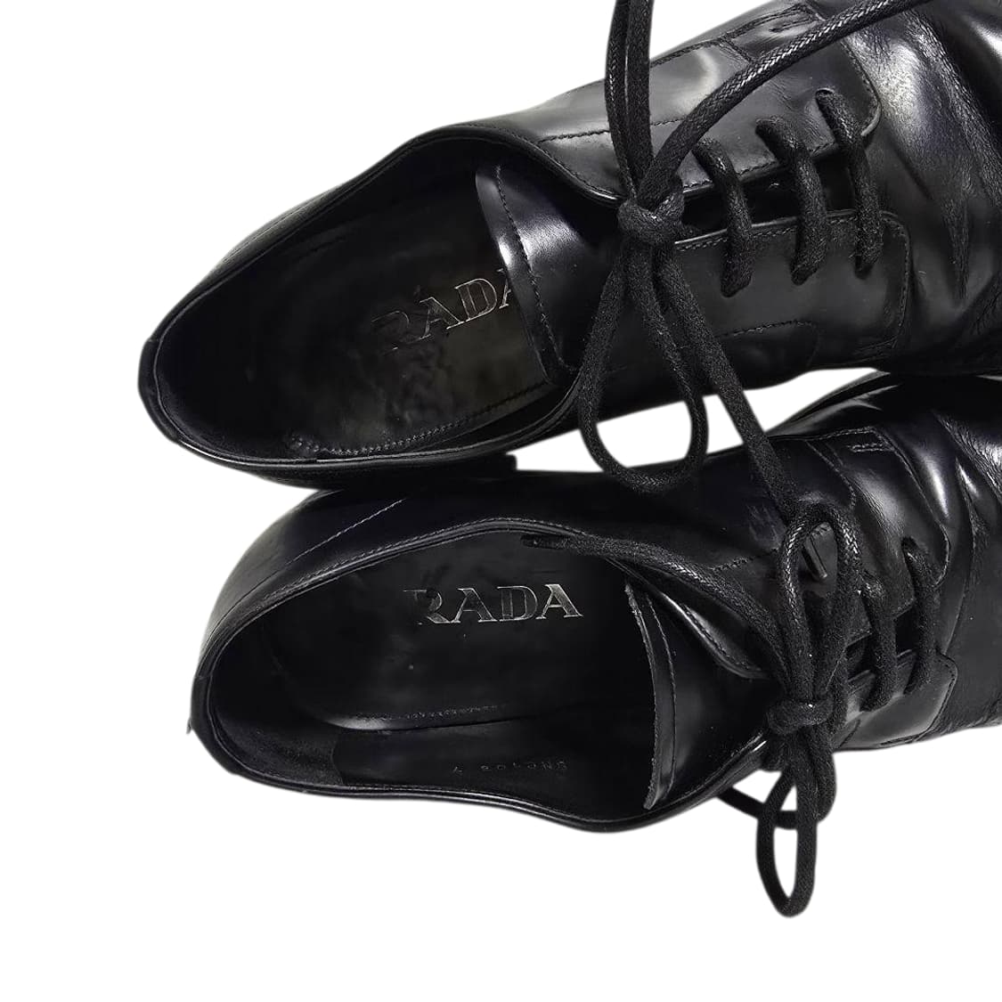 프라다 레더 플레인토 더비슈즈 상품이미지8