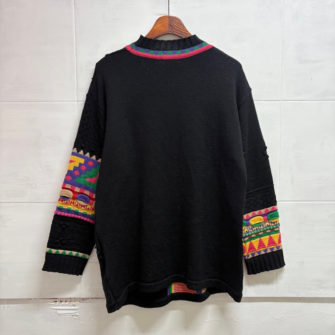 JAPAN 빈티지 유니크 비비드 니트 상품이미지9