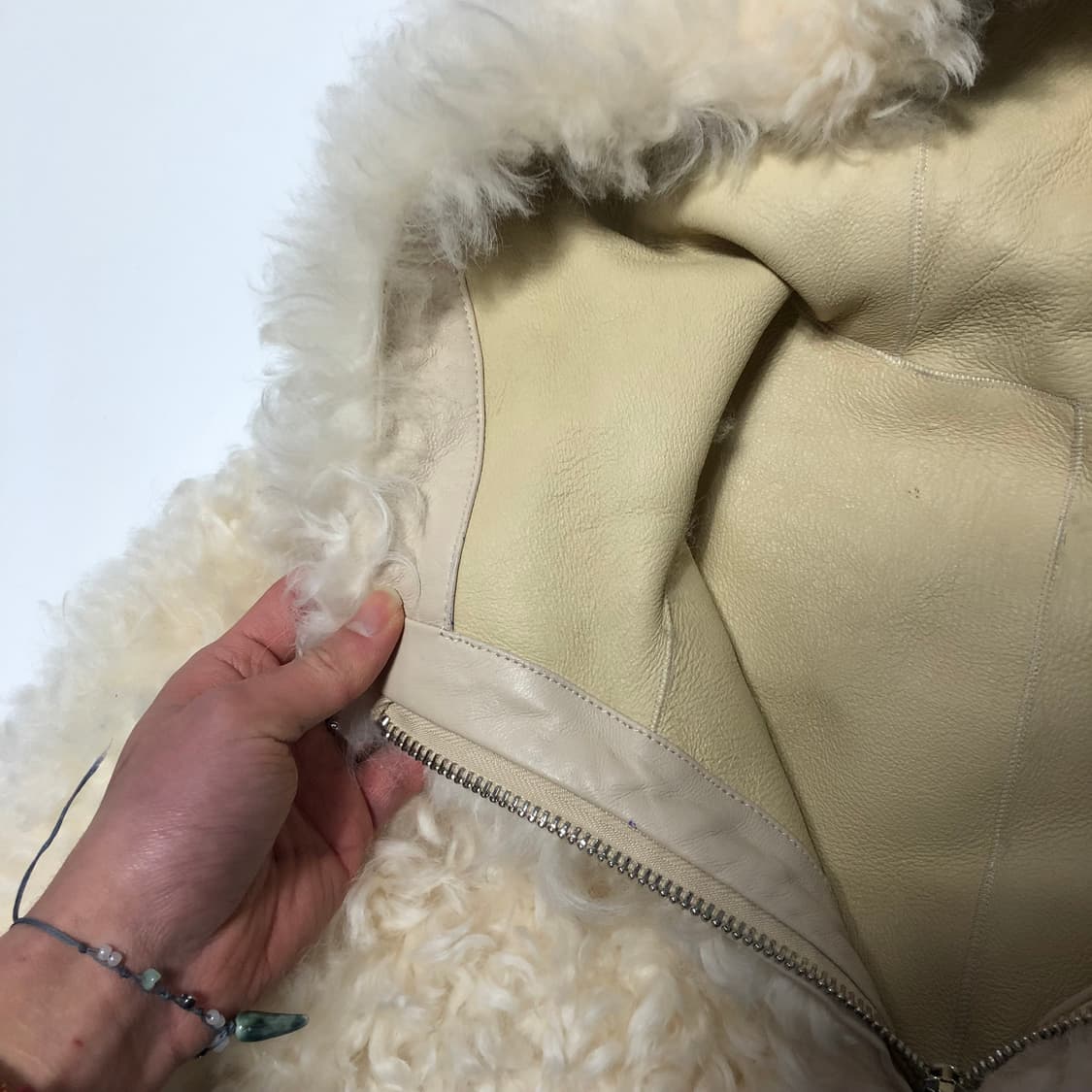 오리지널 양털 무스탕 자켓  상품이미지6