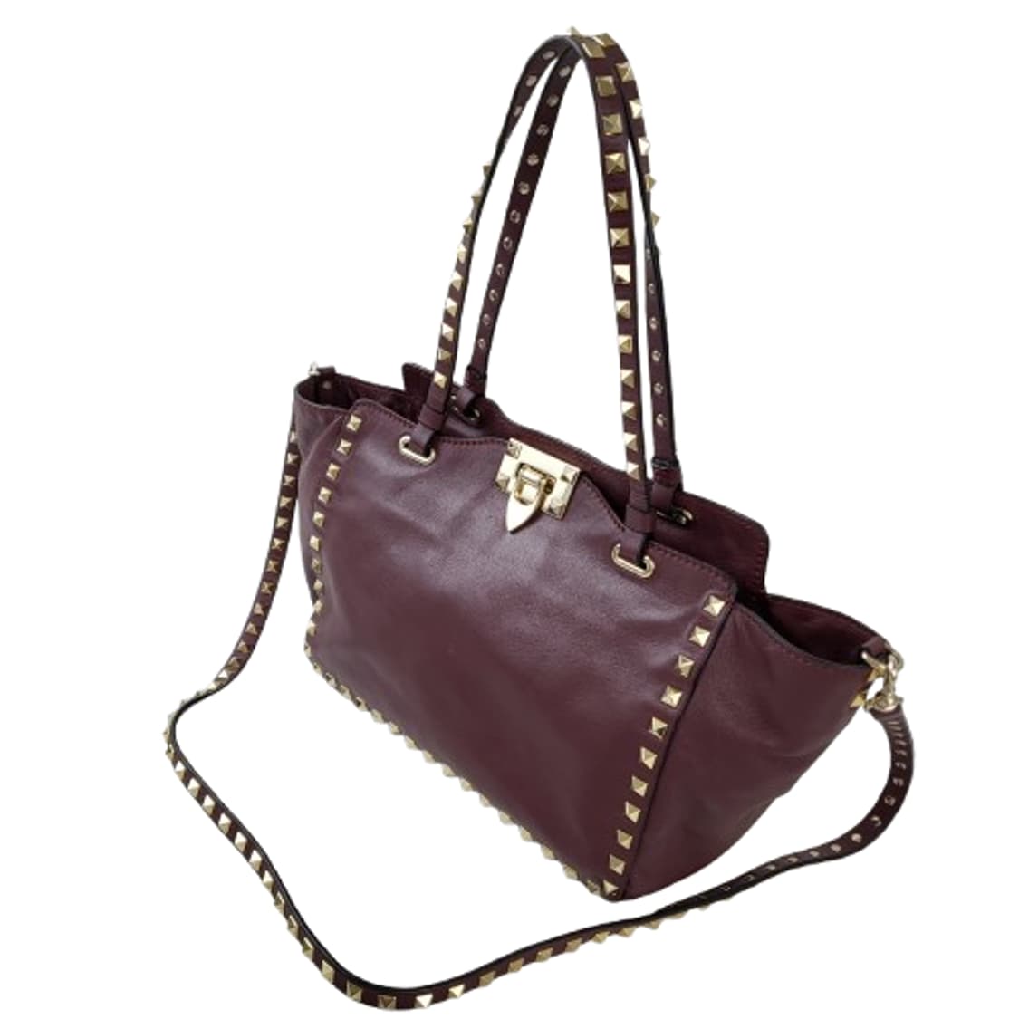 정품 발렌티노 카프스킨 금장 락스터드  2-WAY 상품이미지5