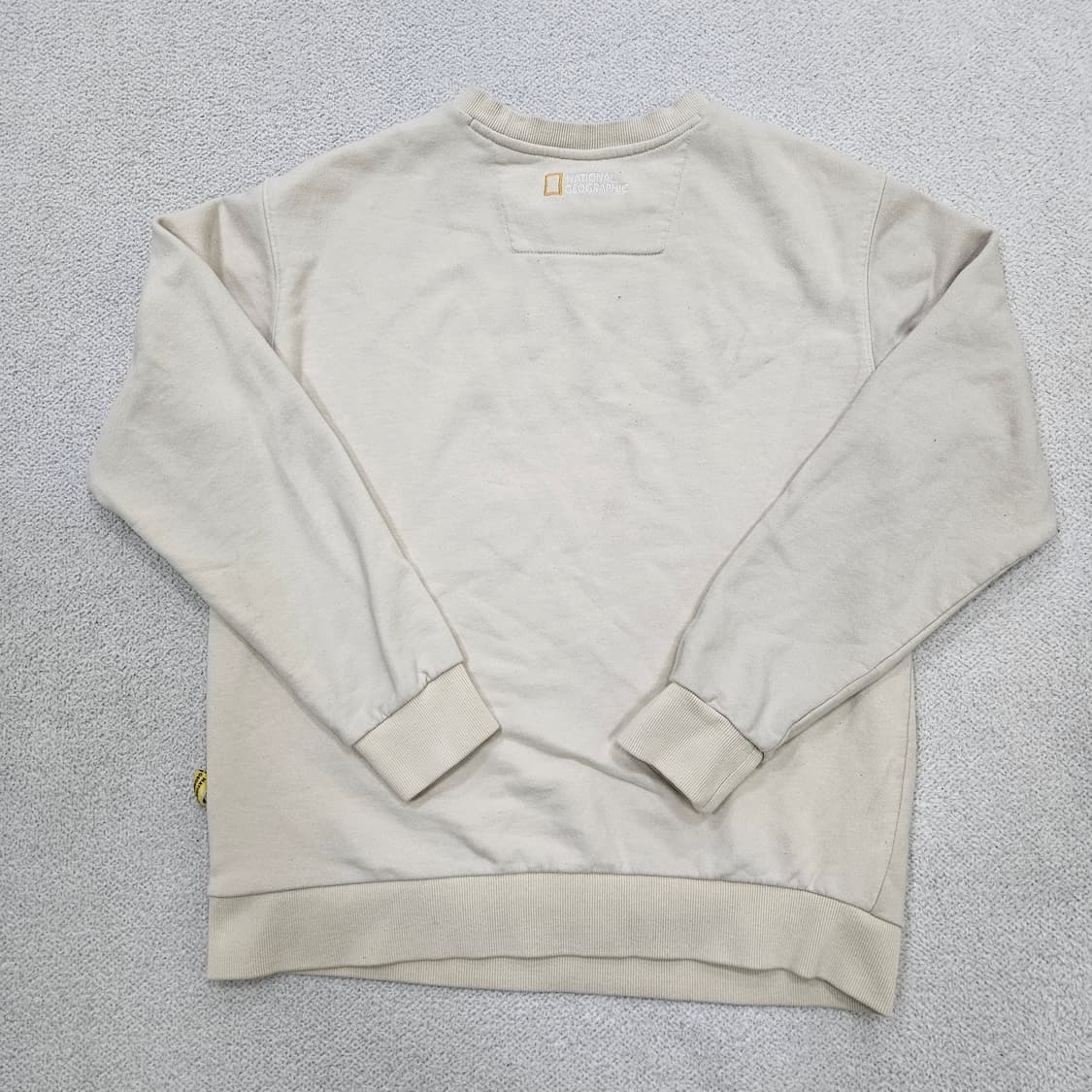 L 네셔널지오그래픽 로고 맨투맨 0316D 상품이미지5