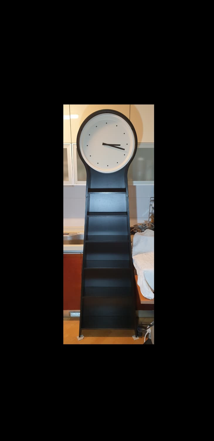 이케아 IKEA PS PENDEL 펜델 스탠드시계 대형선반(2m 높이) 상품이미지1